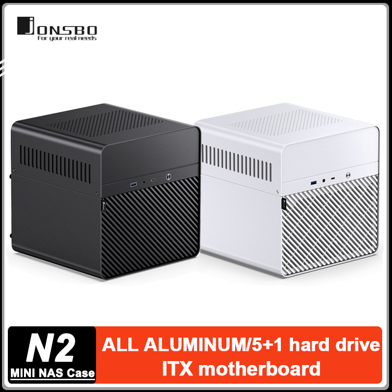 Aluminum Case 65 - Obudowa serwerowa NAS JONSBO N2, mała,