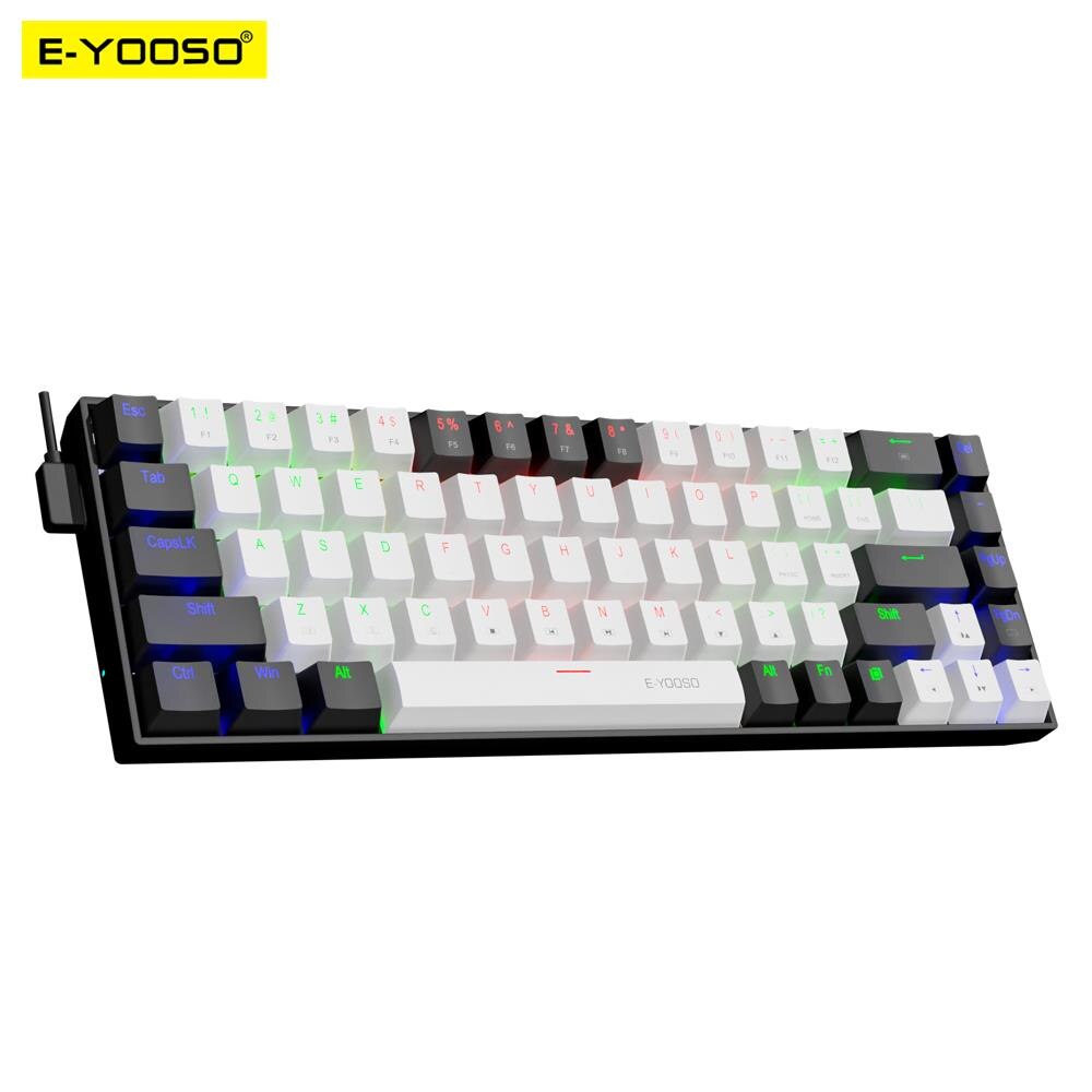 Gaming Keyboard E Yooso - E-YOOSO Z686 USB Mini Slim Mechaniczna