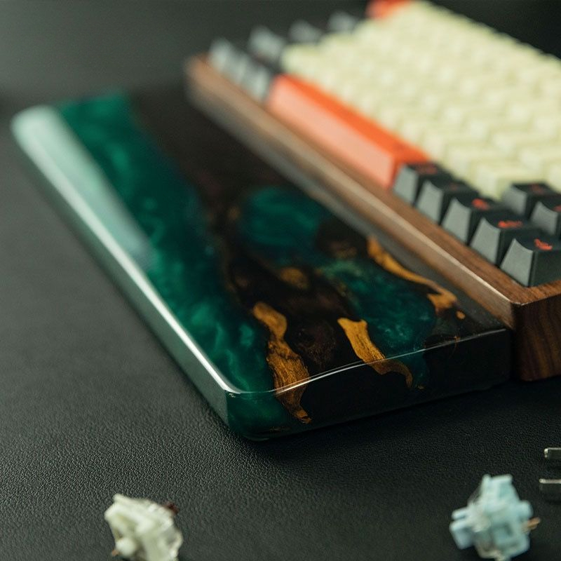 Wrist Rest Wood - Podpórka pod nadgarstek z żywicy z