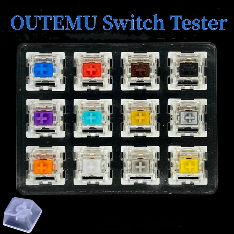 Gaming Keyboard Tester - Tester przełączników Outemu do klawiatur mechanicznych,