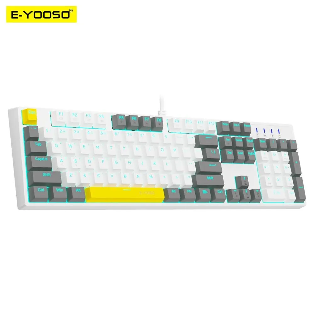 Gaming Keyboard E Yooso - E-YOOSO Z14 USB mechaniczna przewodowa klawiatura