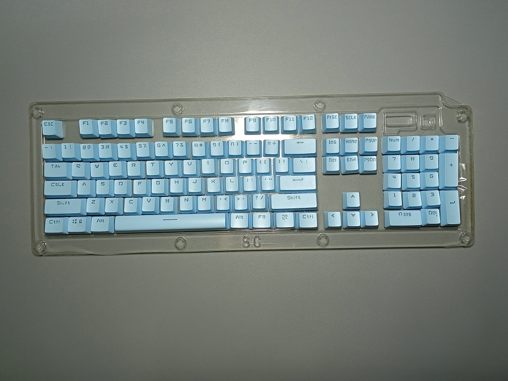 Gaming Keyboard Corsair - Przezroczysta nakładka na klawisze Corsair PBT