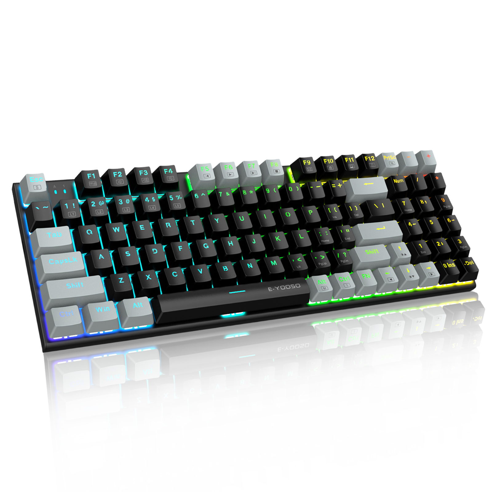 Gaming Keyboard E Yooso - Mechaniczna klawiatura do gier E-YOOSO Z-19,