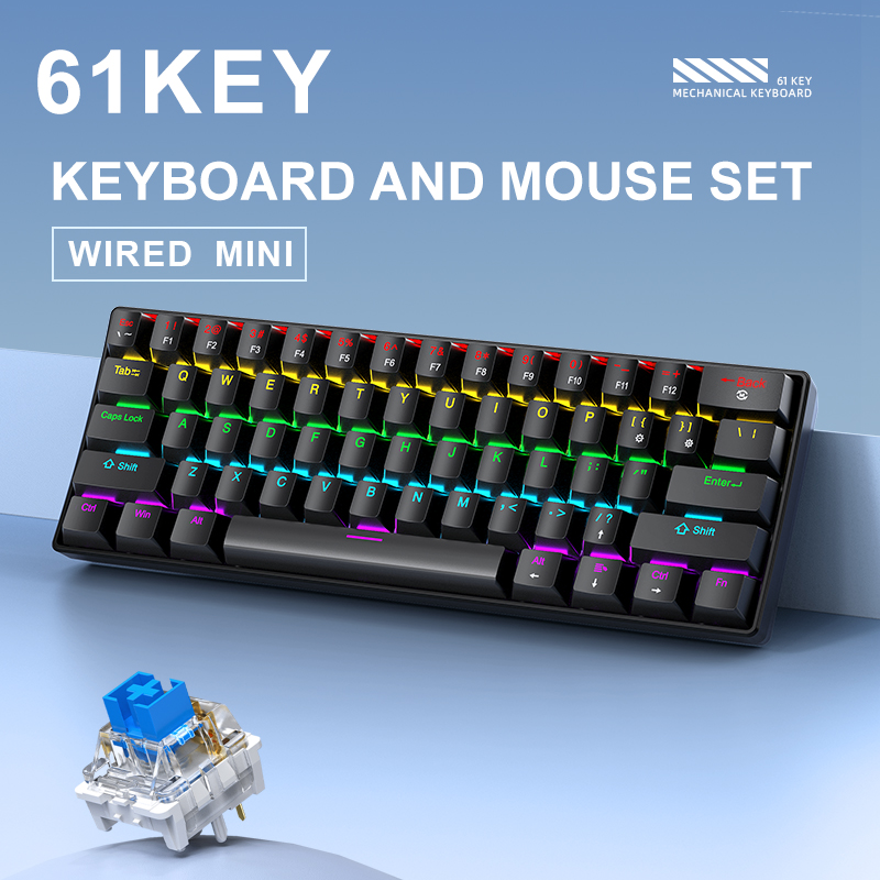 APAYADO K61 Mini Klawiatura Me – Gaming Keyboard E Yooso recenzja i cena