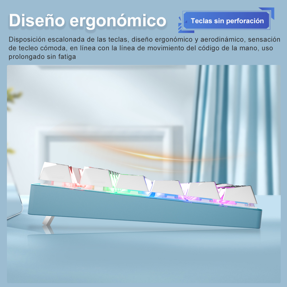 E-YOOSO Z88 Rainbow FALCON USB – Gaming Keyboard E Yooso recenzja i cena
