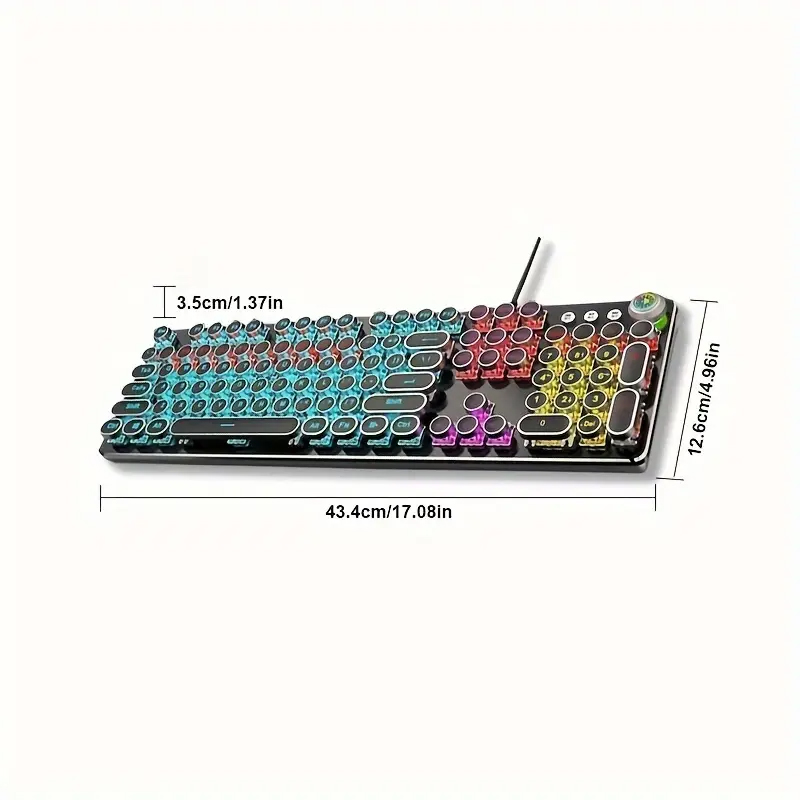 EWEADN Punkowa Klawiatura Mech – Gaming Keyboard Corsair recenzja i cena