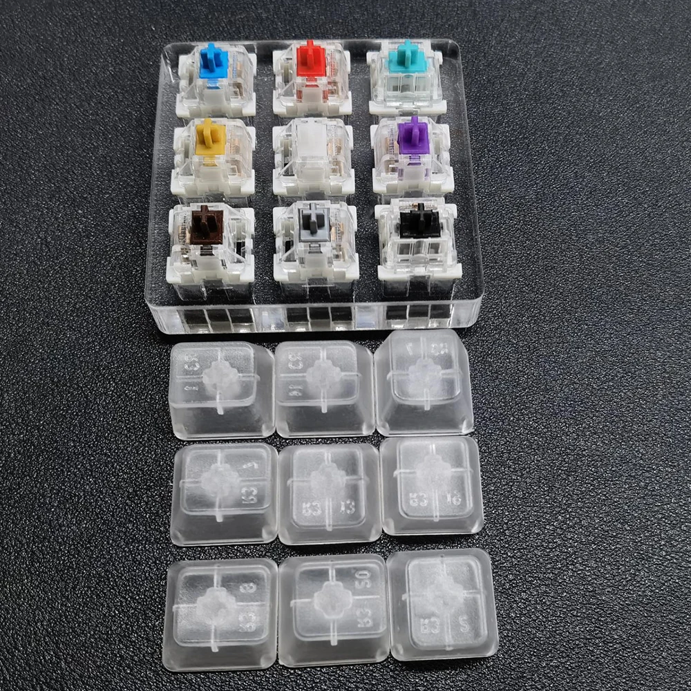 Tester przełączników Outemu 9  – Gaming Keyboard Tester recenzja i cena