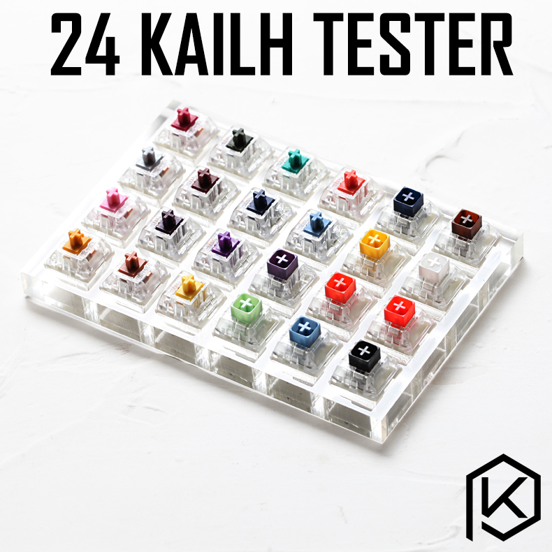 24 przełączniki tester z akryl – Gaming Keyboard Tester recenzja i cena